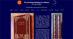 Desktop Screenshot of myastrologybook.com